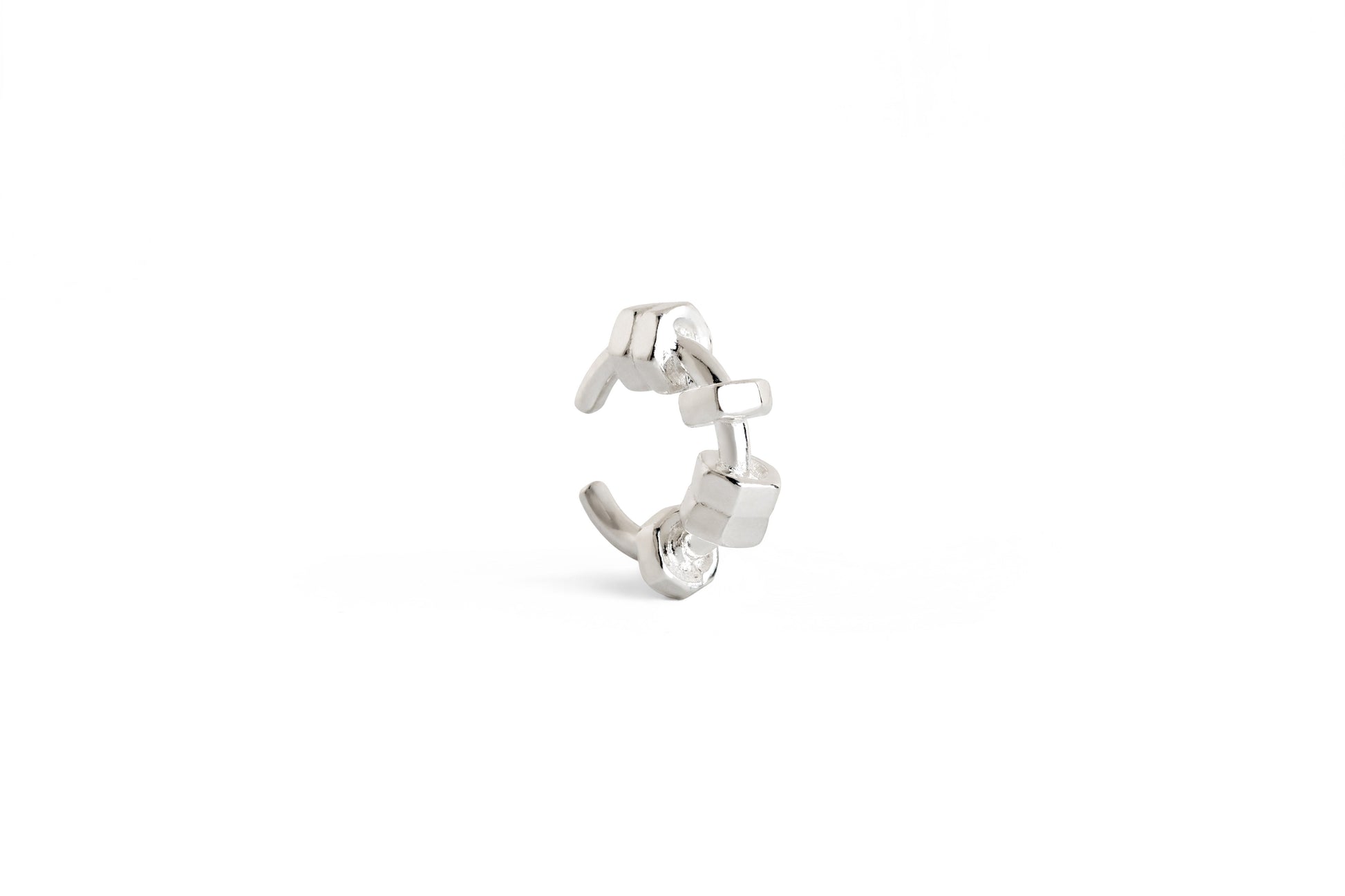 Hexagon Nut Ear Cuff