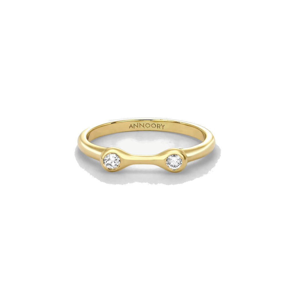 It Takes Two Diamond Layers Ring