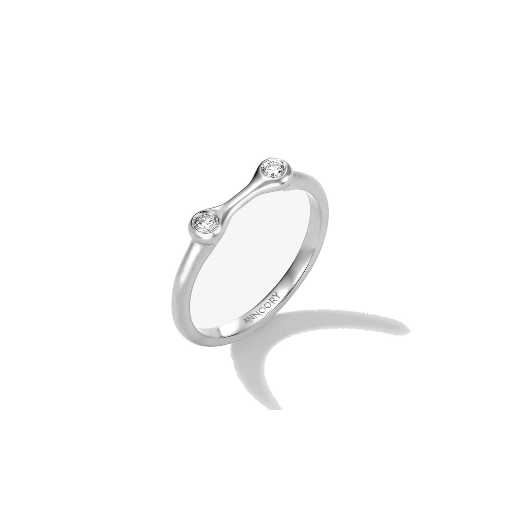It Takes Two Diamond Layers Ring