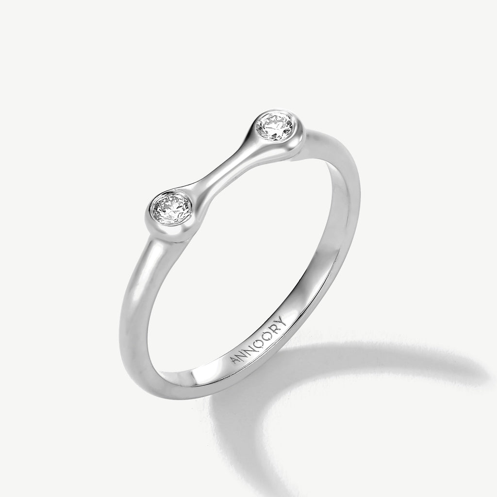 It Takes Two Diamond Layers Ring