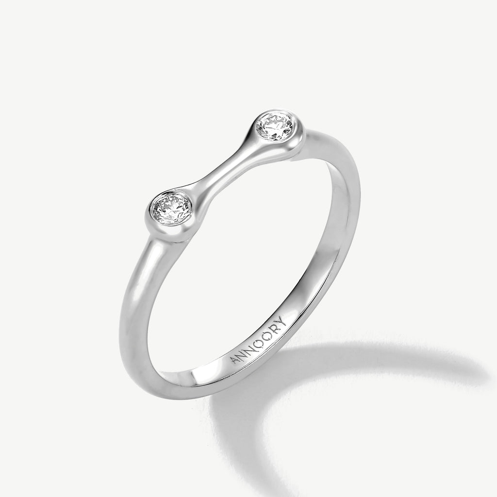 It Takes Two Diamond Layers Ring