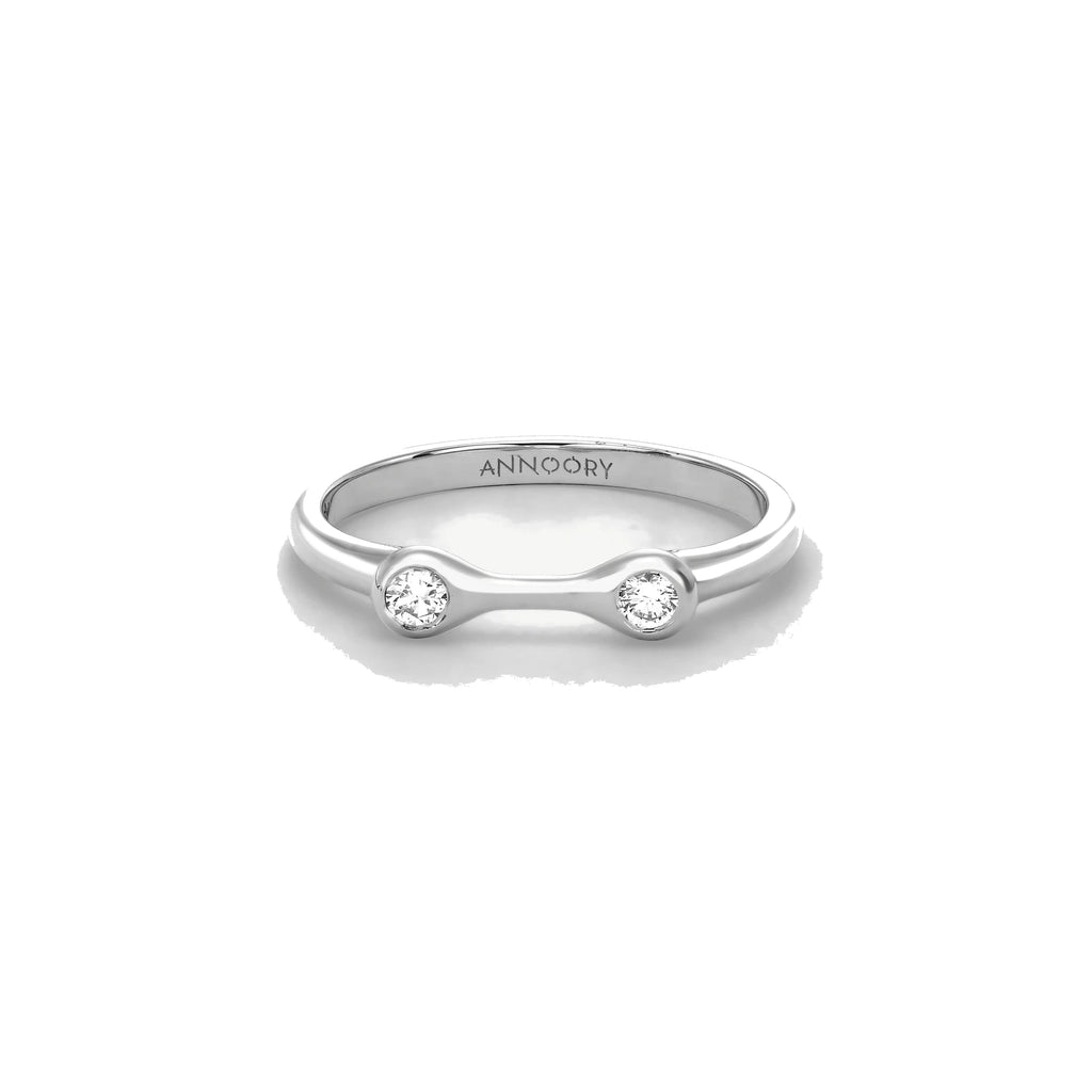 It Takes Two Diamond Layers Ring