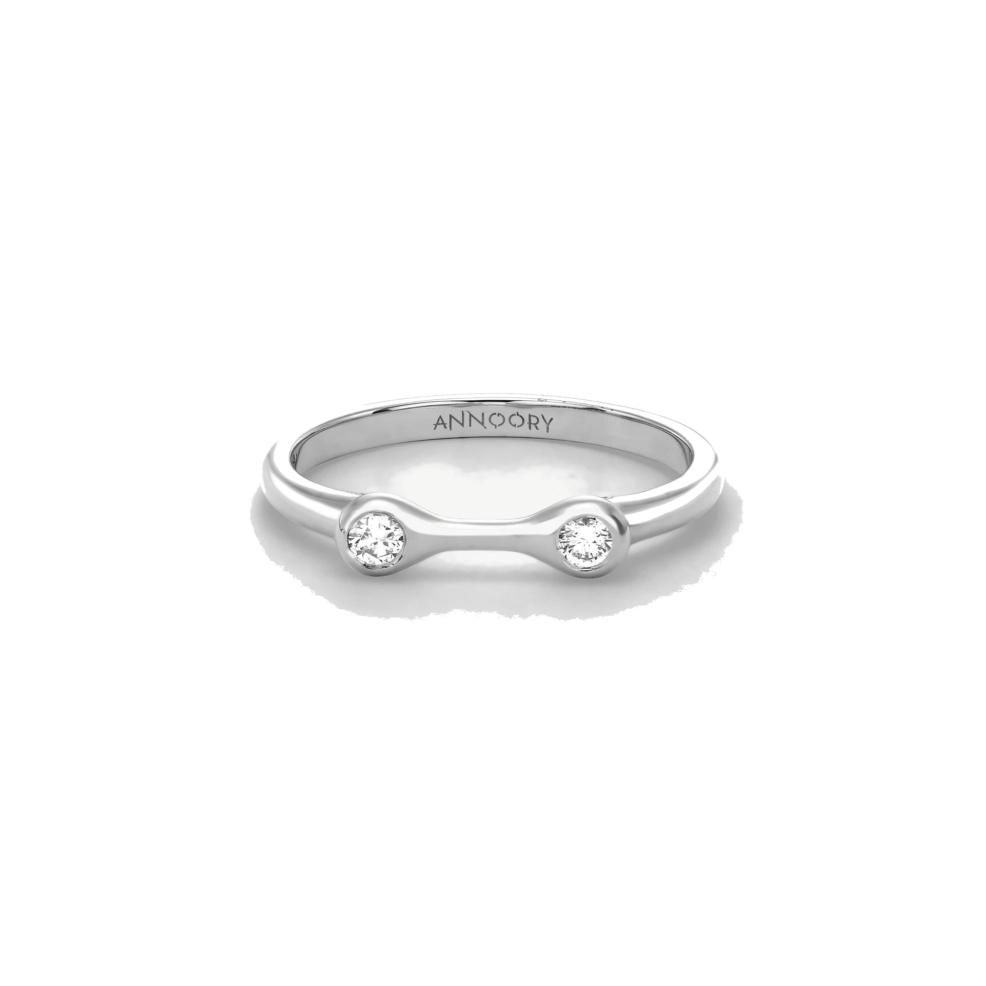 It Takes Two Diamond Layers Ring