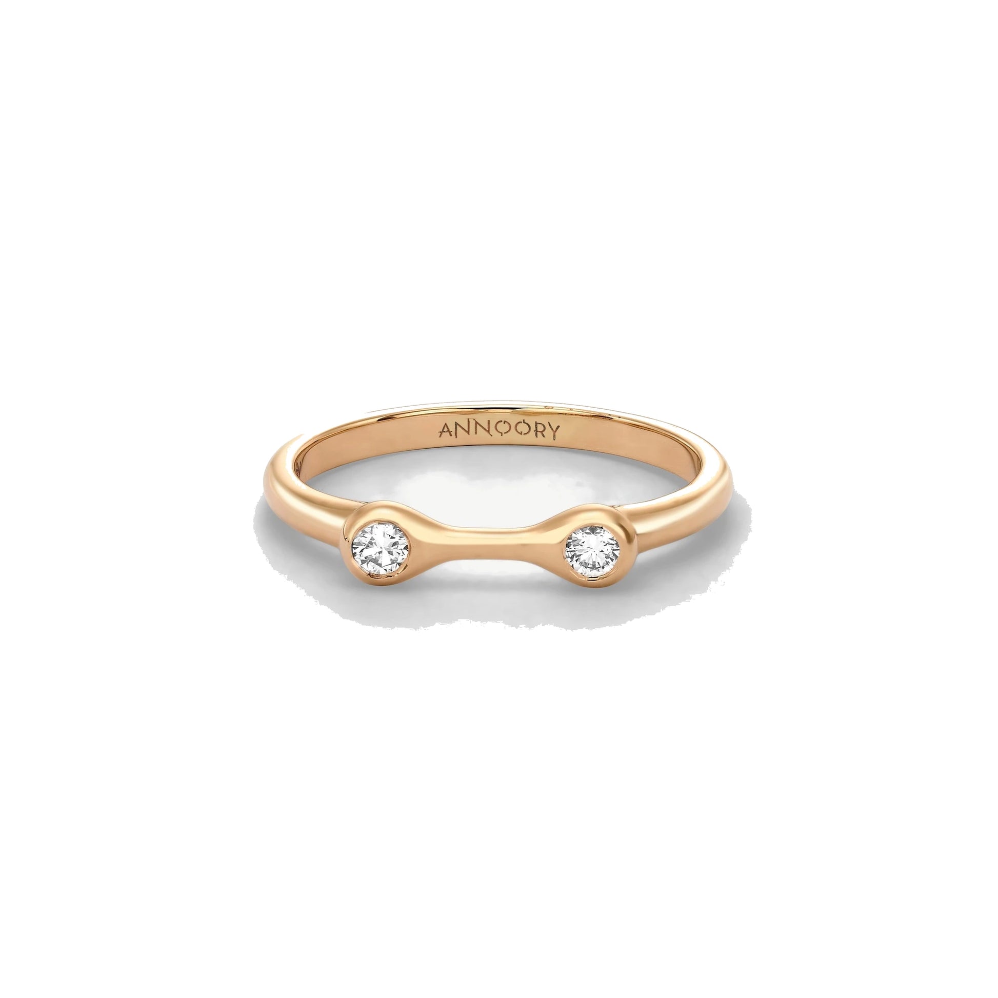 It Takes Two Diamond Layers Ring