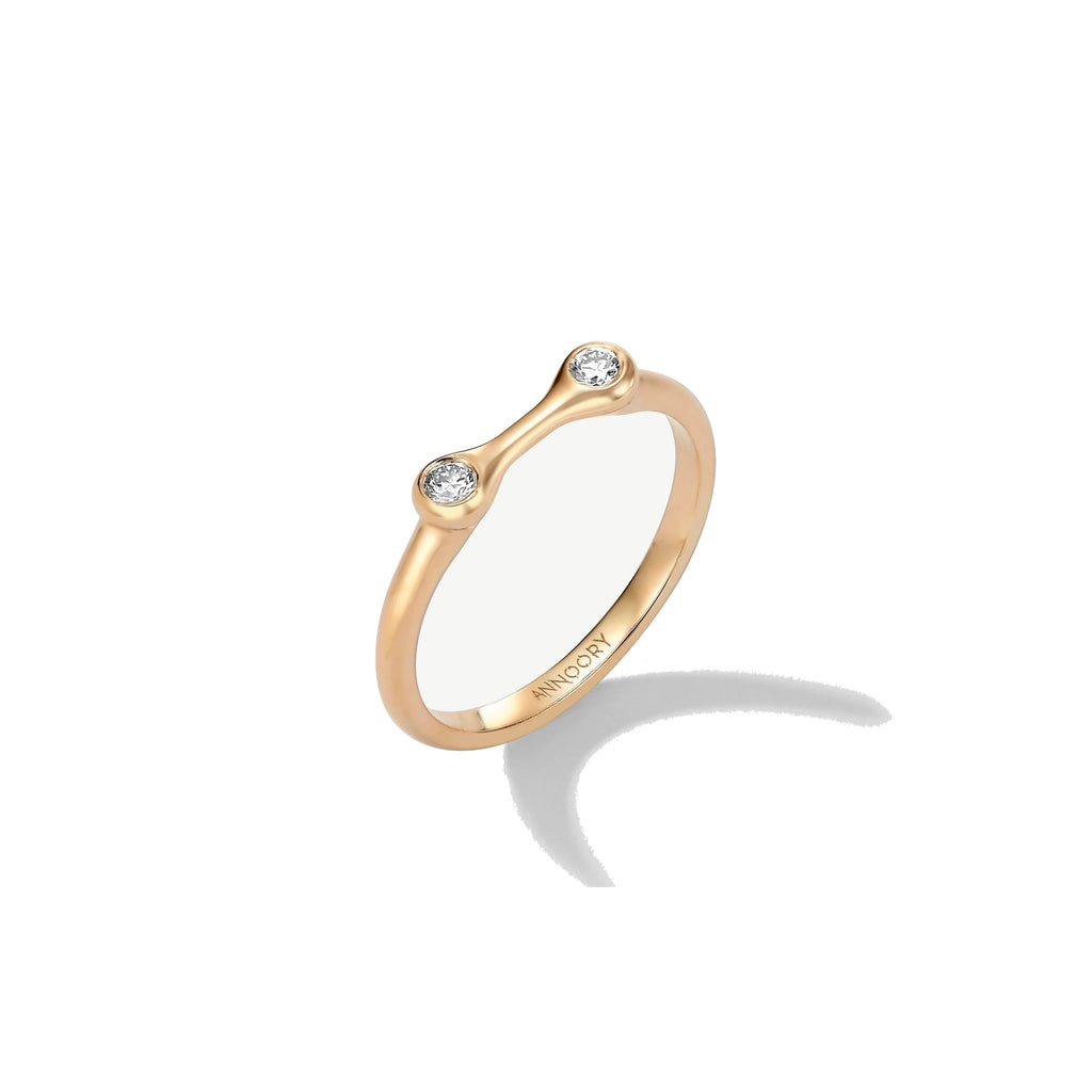 It Takes Two Diamond Layers Ring