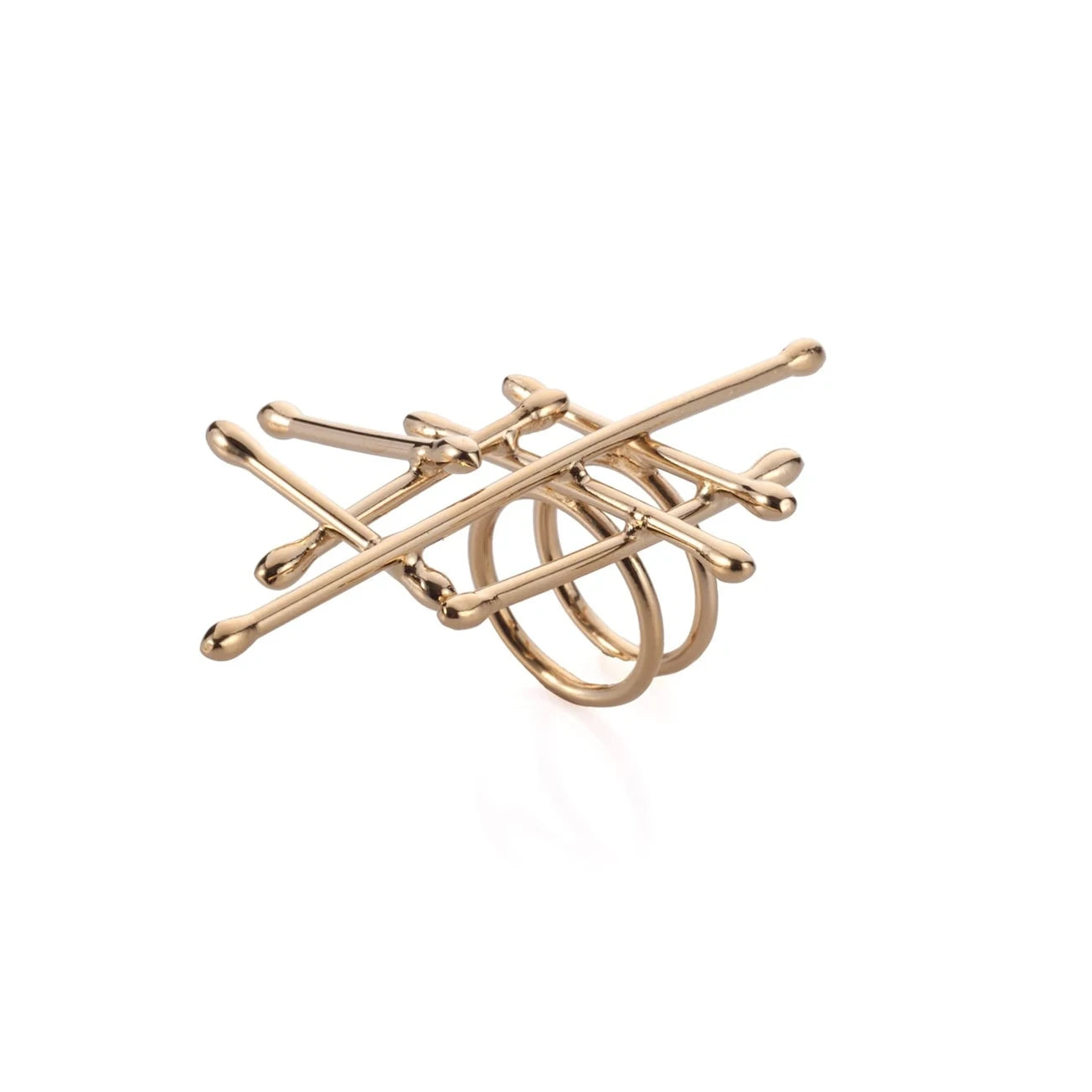 Mesh Ring Gold