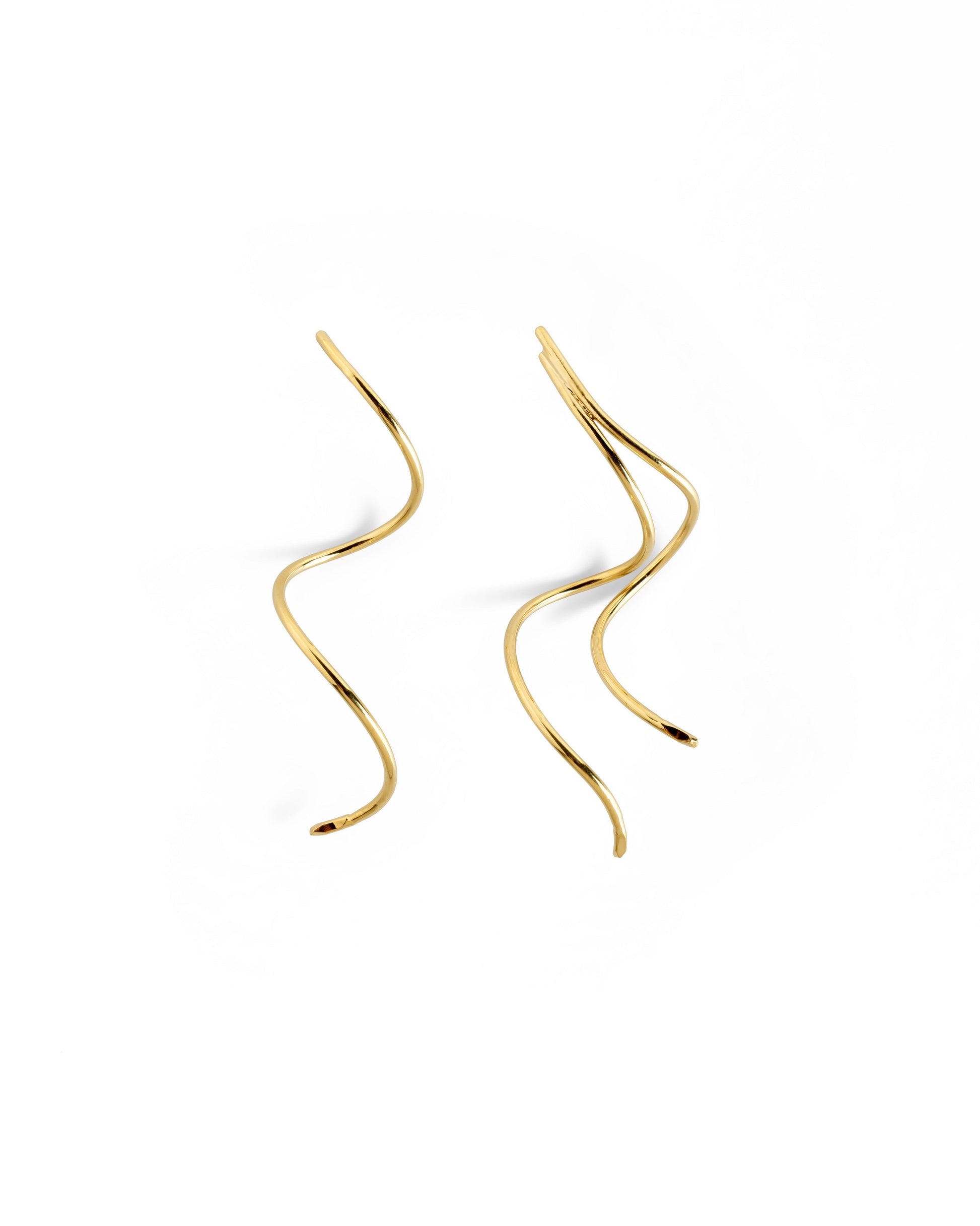Spiral Thread Earrings