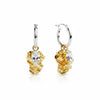 Charm & Marquise Crystal Hoop (Single)