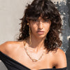 Oval Links Necklace With Carabiners - chain necklace by Noritamy