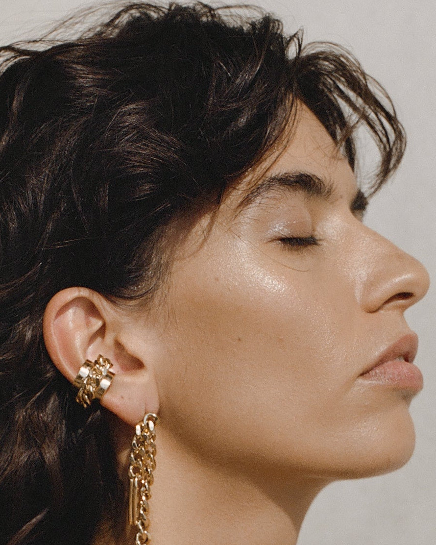 Cuba Links Ear Cuff