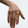 Crossover Ring - ring band by Noritamy