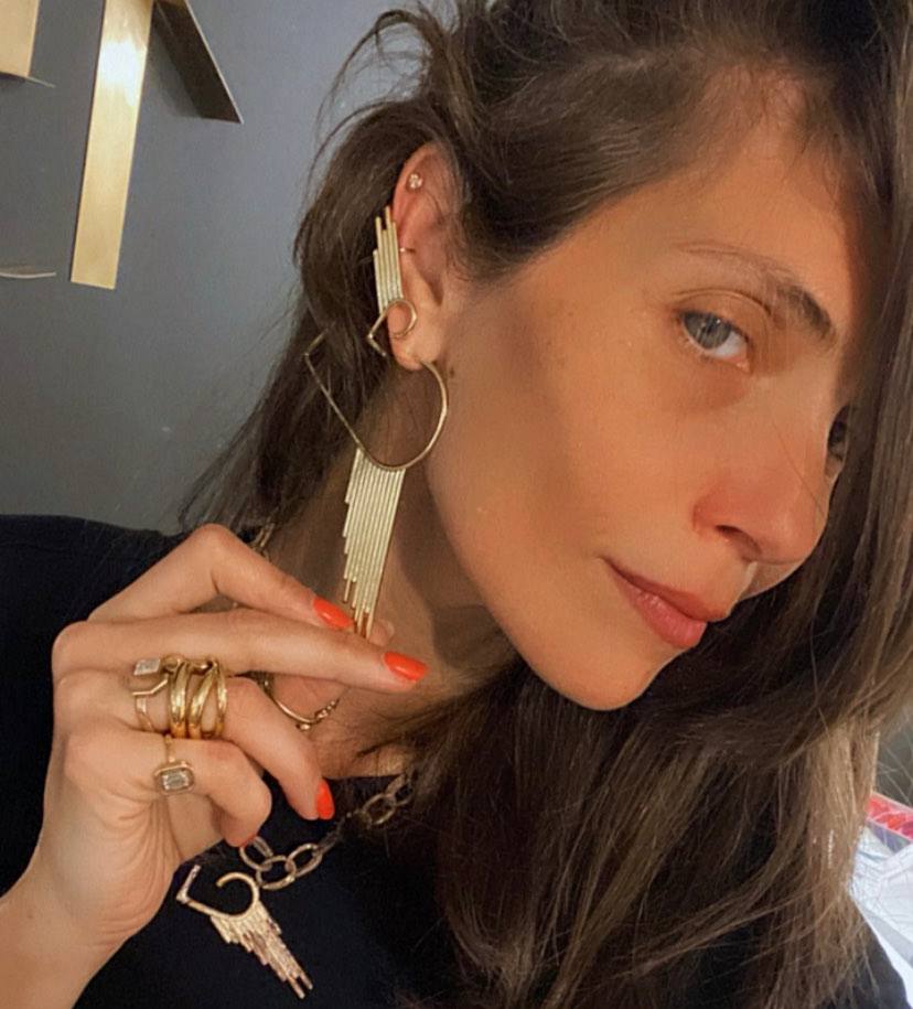 Heart Statement Earring