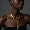 Pivot Tie Necklace - statement necklace by Noritamy