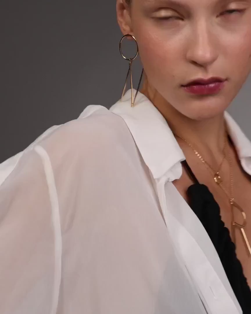 Initial Earring (L)