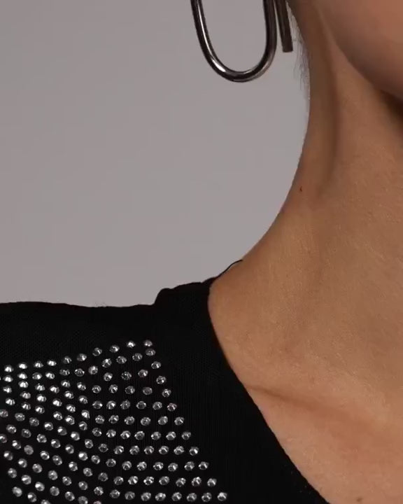 Small Chain Stud Earrings, earrings by Noritamy, video