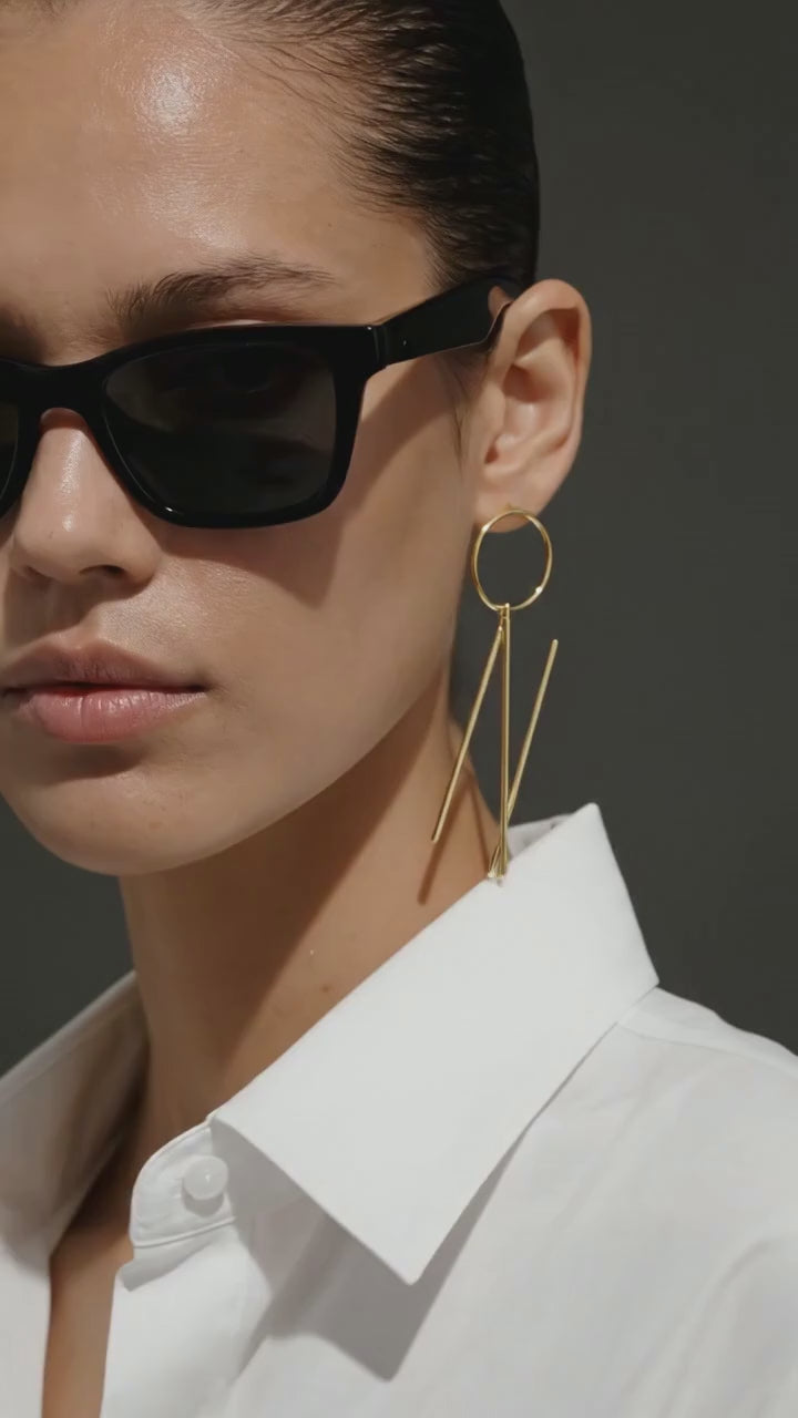 Initials Earring (L)