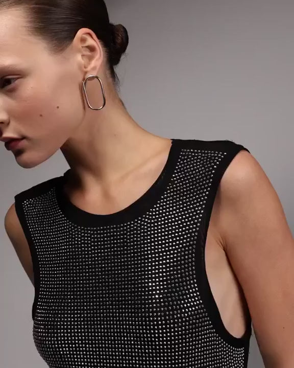 Large Chain Studs