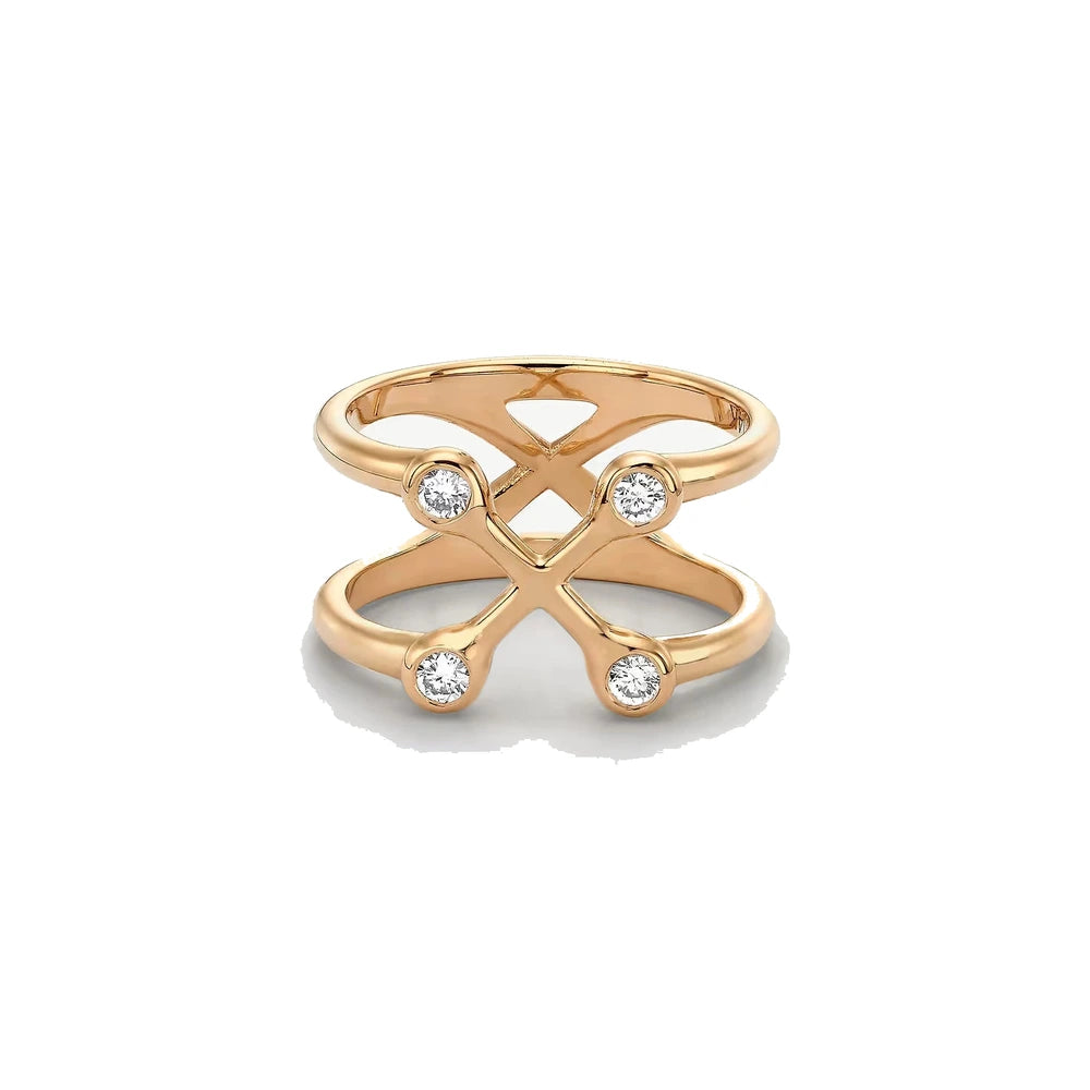 Sacred Balance Diamond Ring