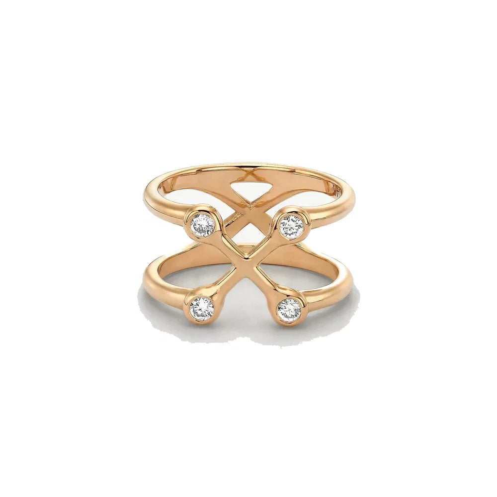 Sacred Balance Diamond Ring