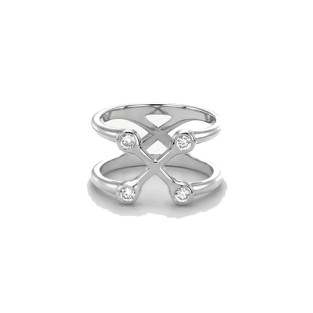 Sacred Balance Diamond Ring