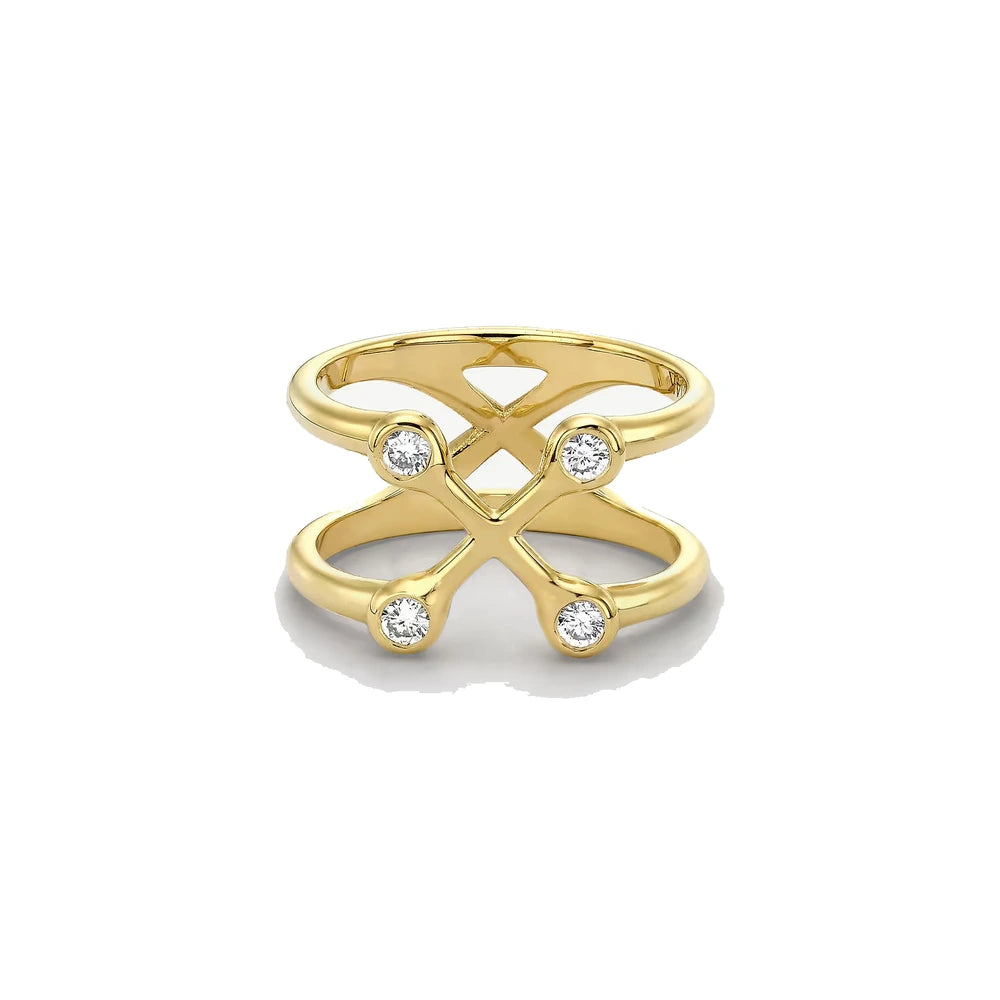 Sacred Balance Diamond Ring