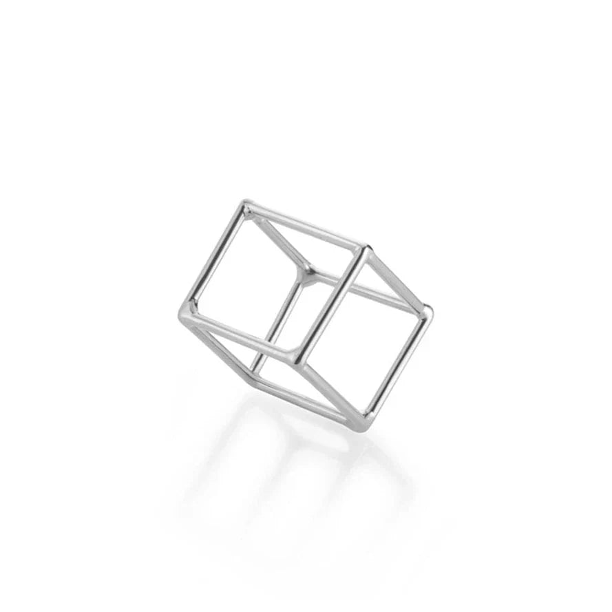 Cube Contour Ring